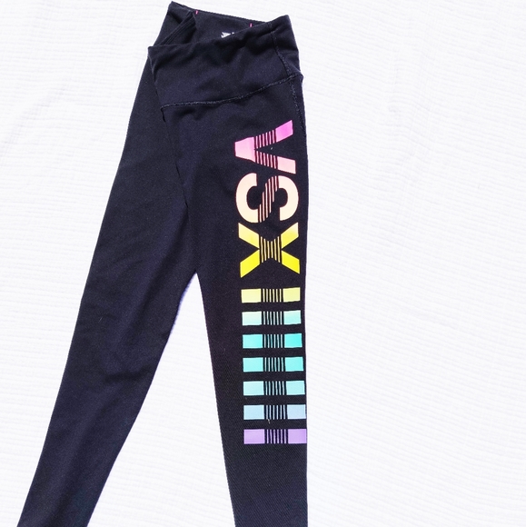 VICTORIA'S SECRET XS Multi-Colour Sports Leggings - Picture 2 of 2